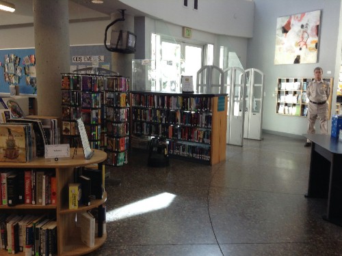 PB Library Inside Book Sale; photograph by Richard Busch